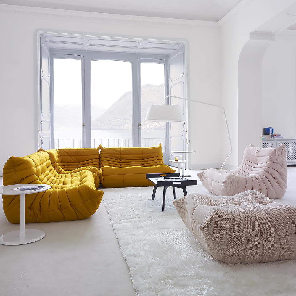 ligne-roset-gelb-creme-togo-sofa-sven-woytschaetzky-aachen-designmoebel